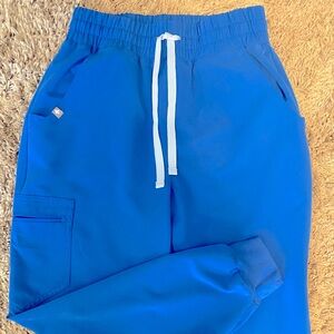 Figs • Royal Blue • High waisted jogger • SM Petite